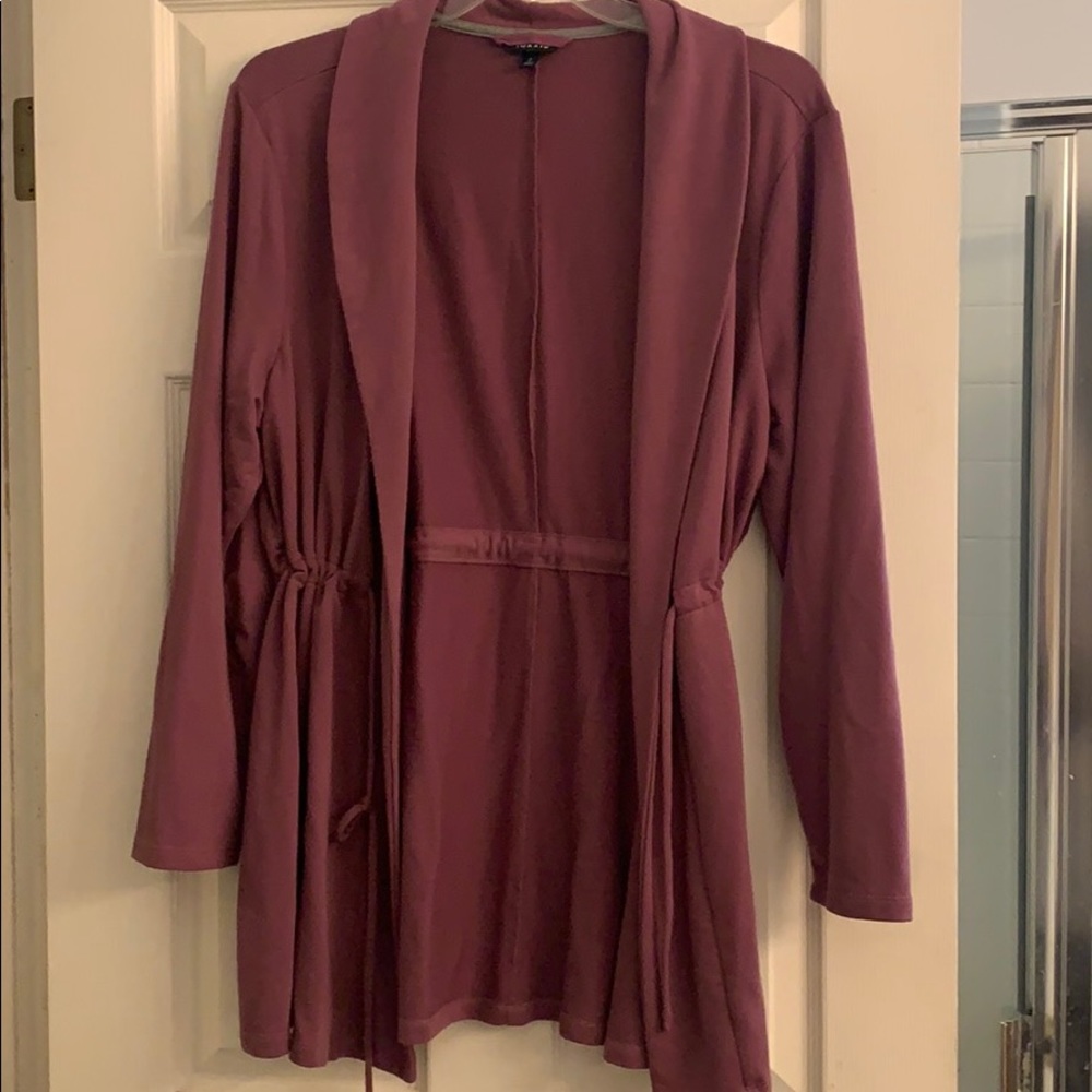 Torrid Purple Drawstring Hooded Anorak